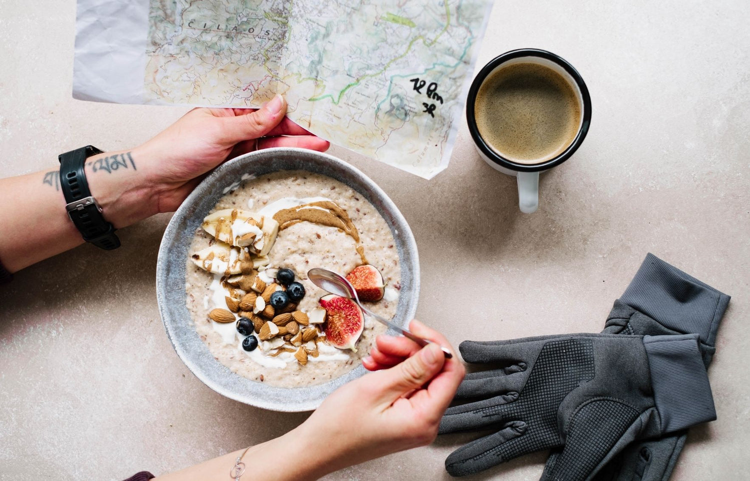 Protein Porridge ohne Proteinpulver