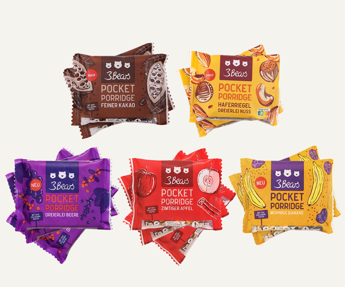 Pocket Porridge Oat Bar Set