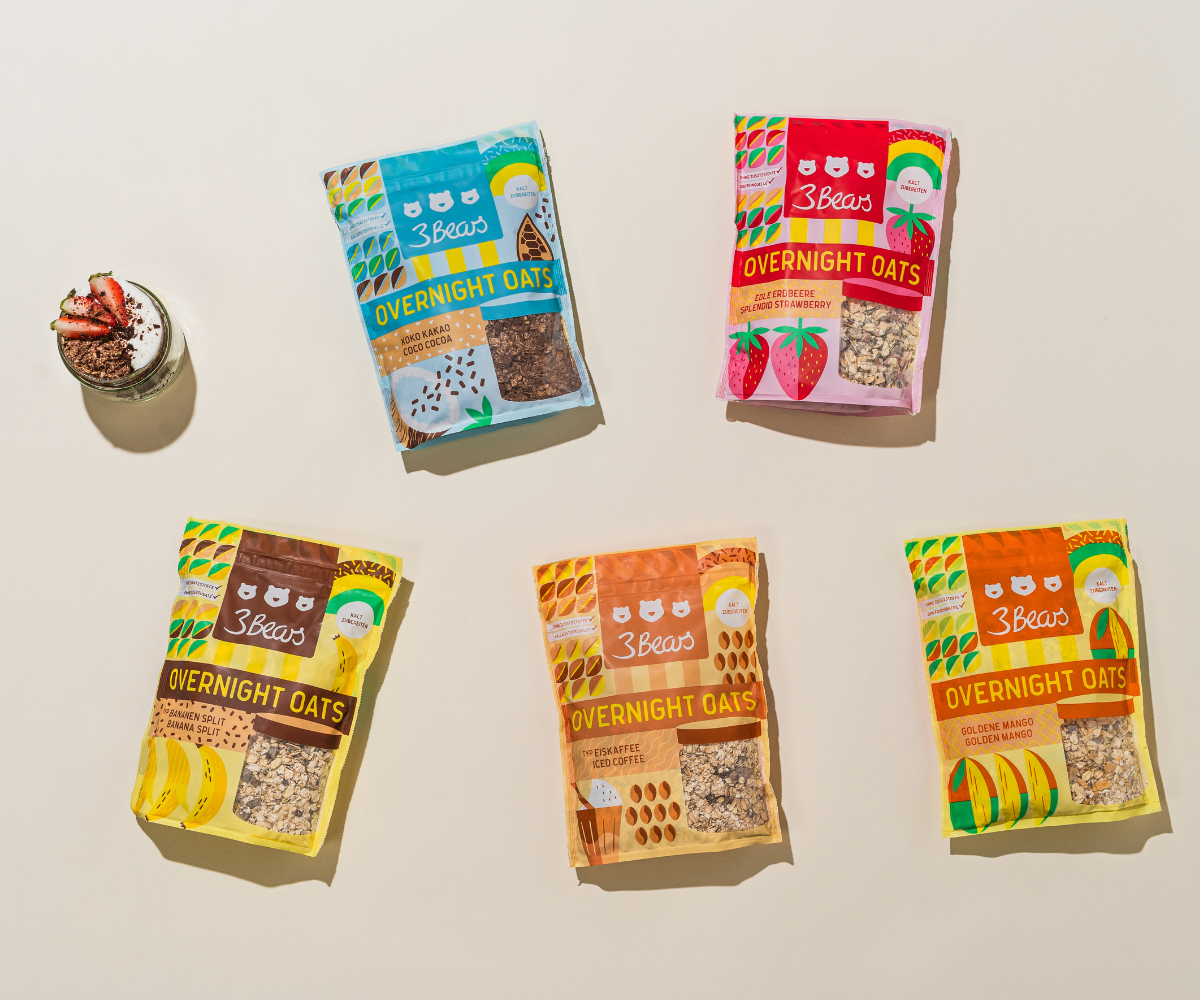 Overnight Oats Lover Set - with a FREE jar for you - Code: FREEJAR