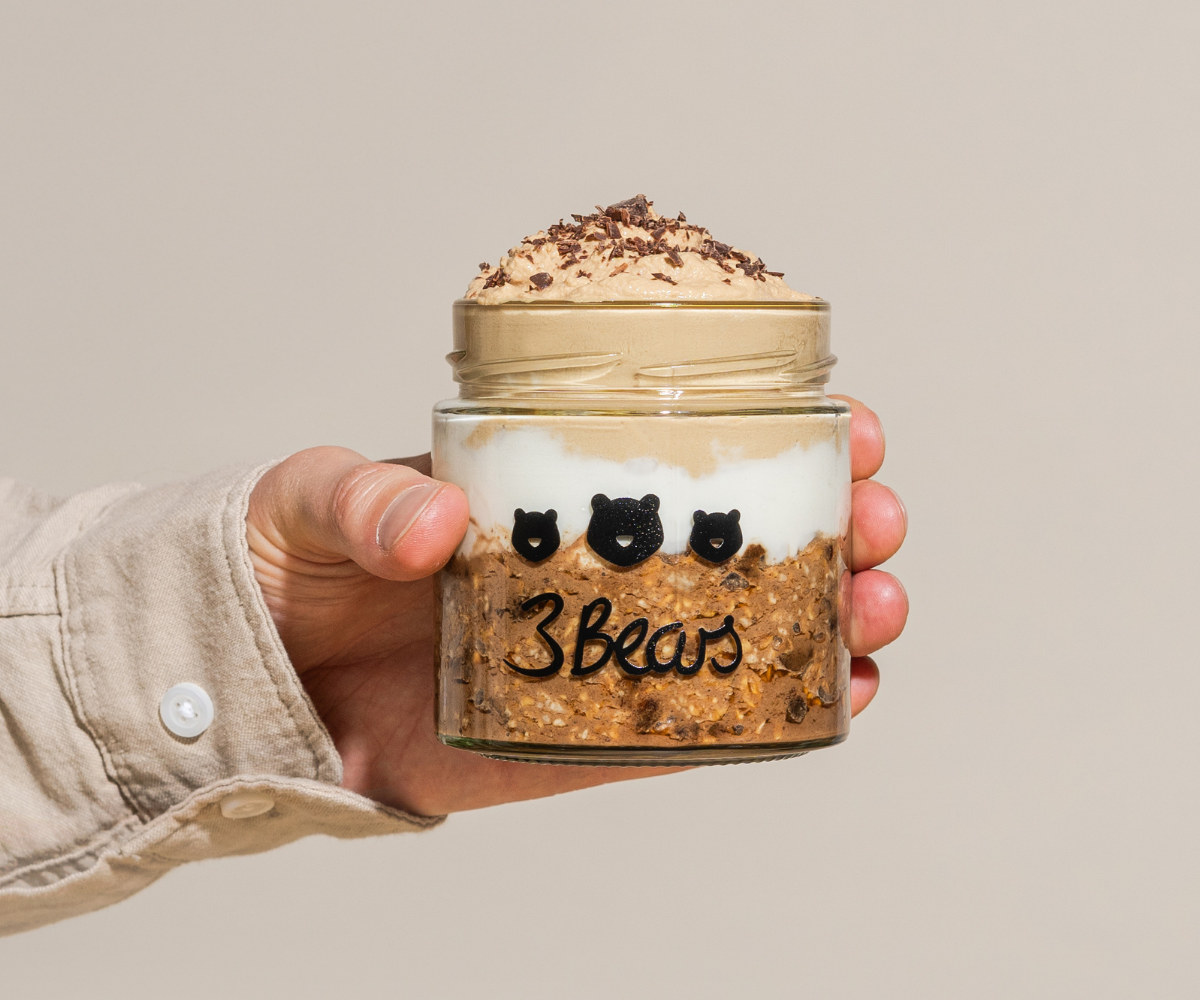 Overnight Oats Trial Set with almond butter