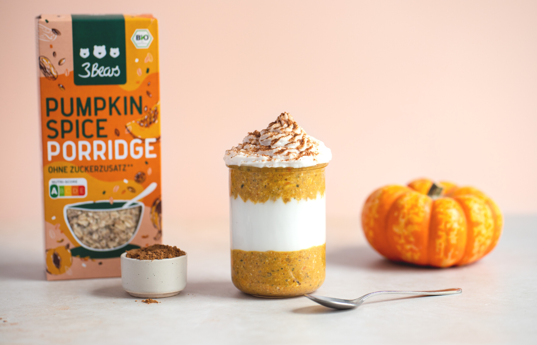 Pumpkin Spice Overnight Oats