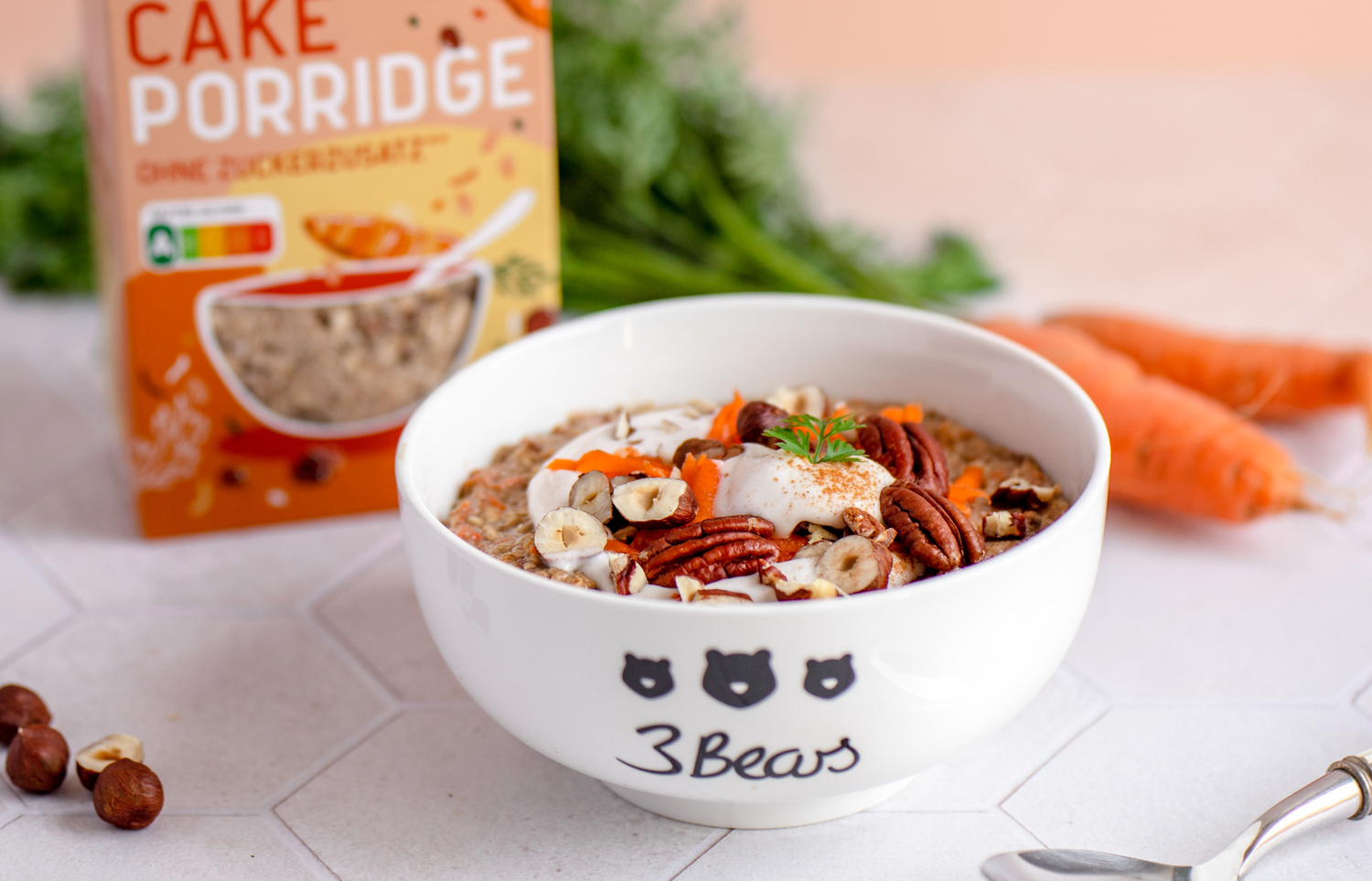 Carrot Cake Porridge Bowl