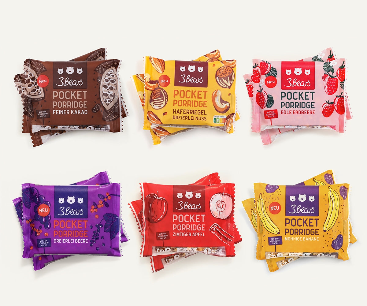 Pocket Porridge Oat Bar Set