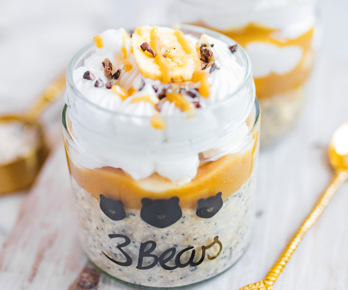 Overnight Oats Lover-Set – mit GRATIS Glas für dich: Code GRATISGESCHENK