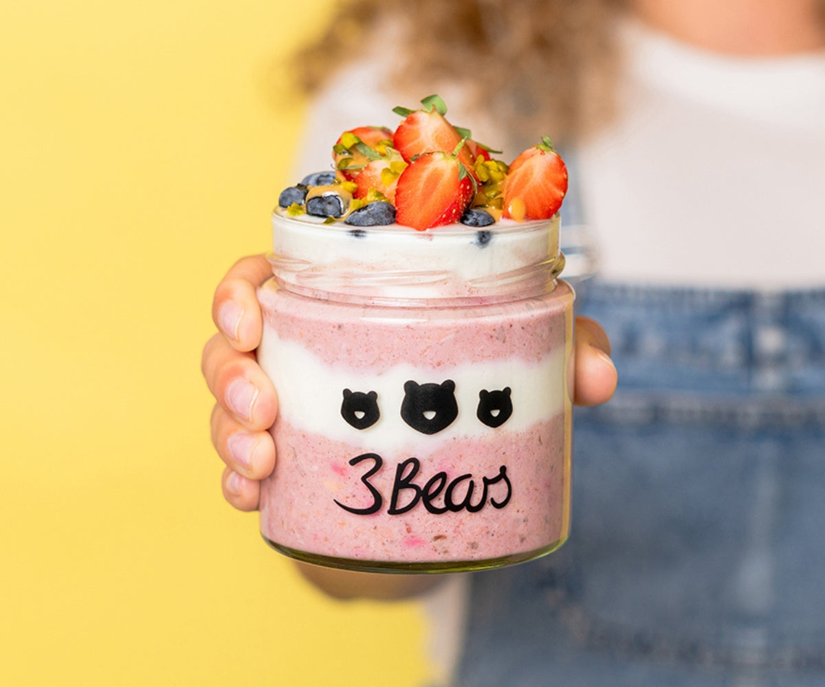 Overnight Oats Jar Trio