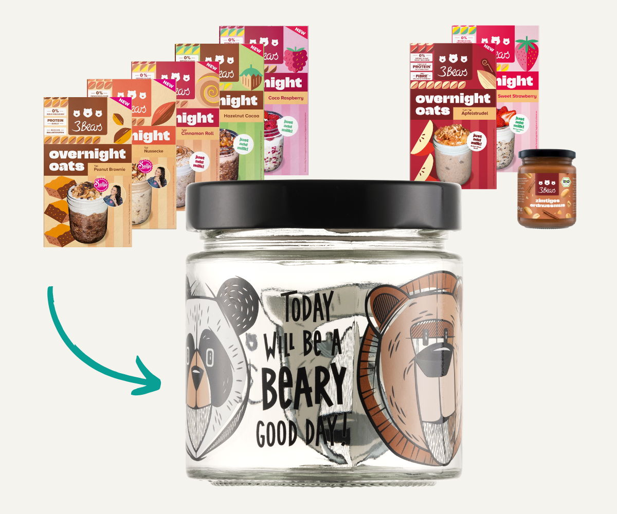 Overnight Oats Meal Prep-Set – Cozy Edition